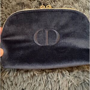 Dior makeup bag